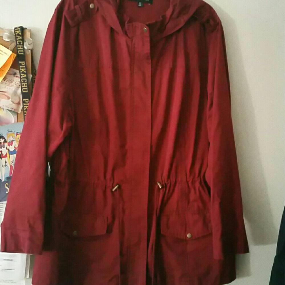Maroon Anorak jacket